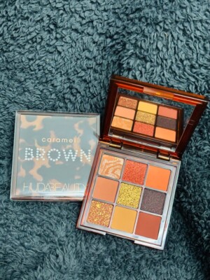 Huda Beauty Caramel Brown Obsessions Palette - GRATISPROBE