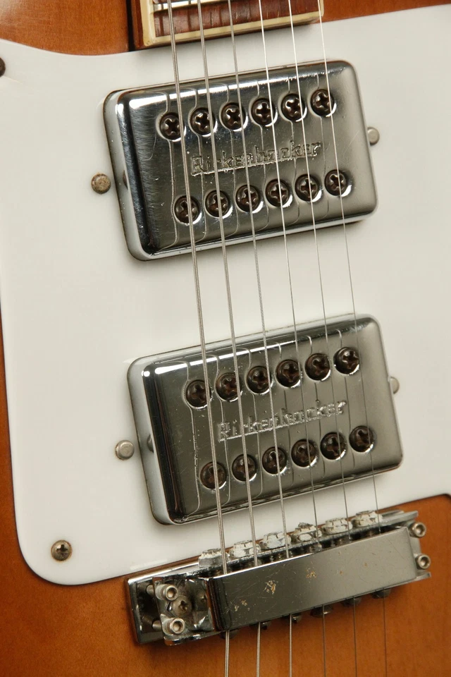 Rickenbacker 481 1979 traste inclinado nogal Foto 4 de 4