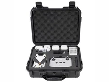 Waterproof Hard Shell Case for DJI Mini 3/Mini 3 Pro with Remote and Accessory