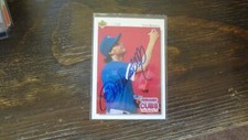 1992 UPPER DECK TURK WENDELL  AUTOGRAPHED BASEBALL CARD