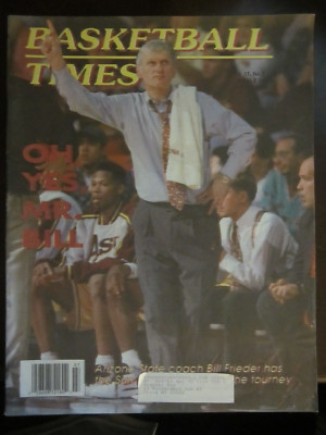 Basketball Times Magazine April 1995 Arizona State Coach Bill Frieder