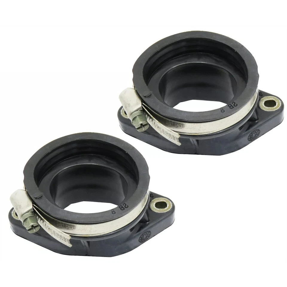 Two Throttle Body Intake Manifold Boot Adapter For Polaris RZR XP 900 2011-2013 Foto 4 de 4