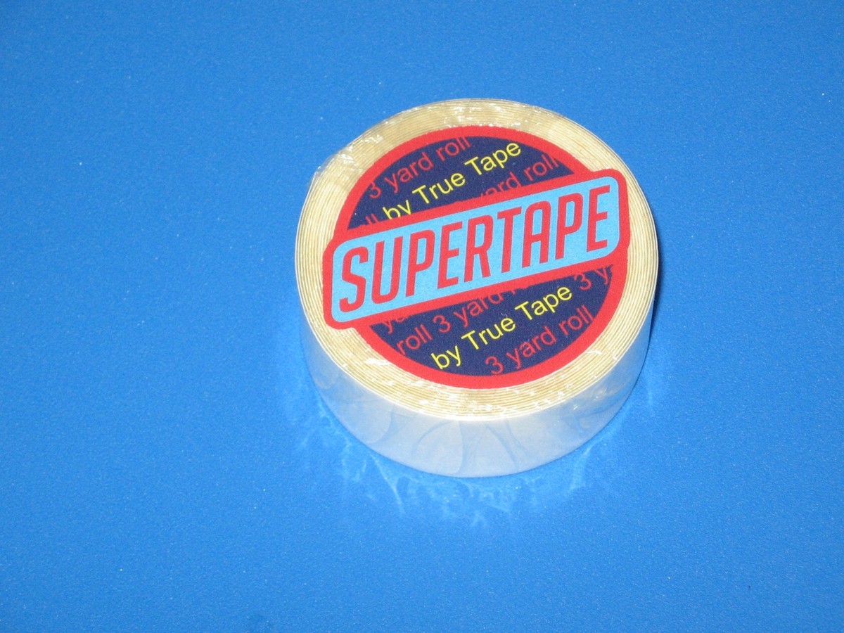 SUPERTAPE STRAIGHT STRIP 3/4" X 3" DOUBLE SIDED SUPER TAPE LINER