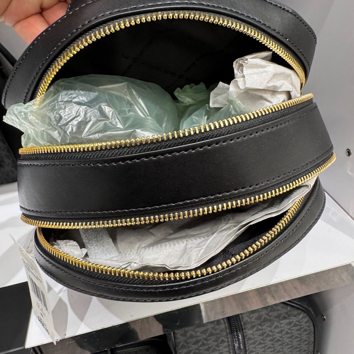 MICHAEL KORS JAYCEE MEDIUM ZIP POCKET BACKPACK BAG GOLD MICHAEL KORS JAYCEE MEDIUM ZIP POCKET BACKPACK BAG GOLD