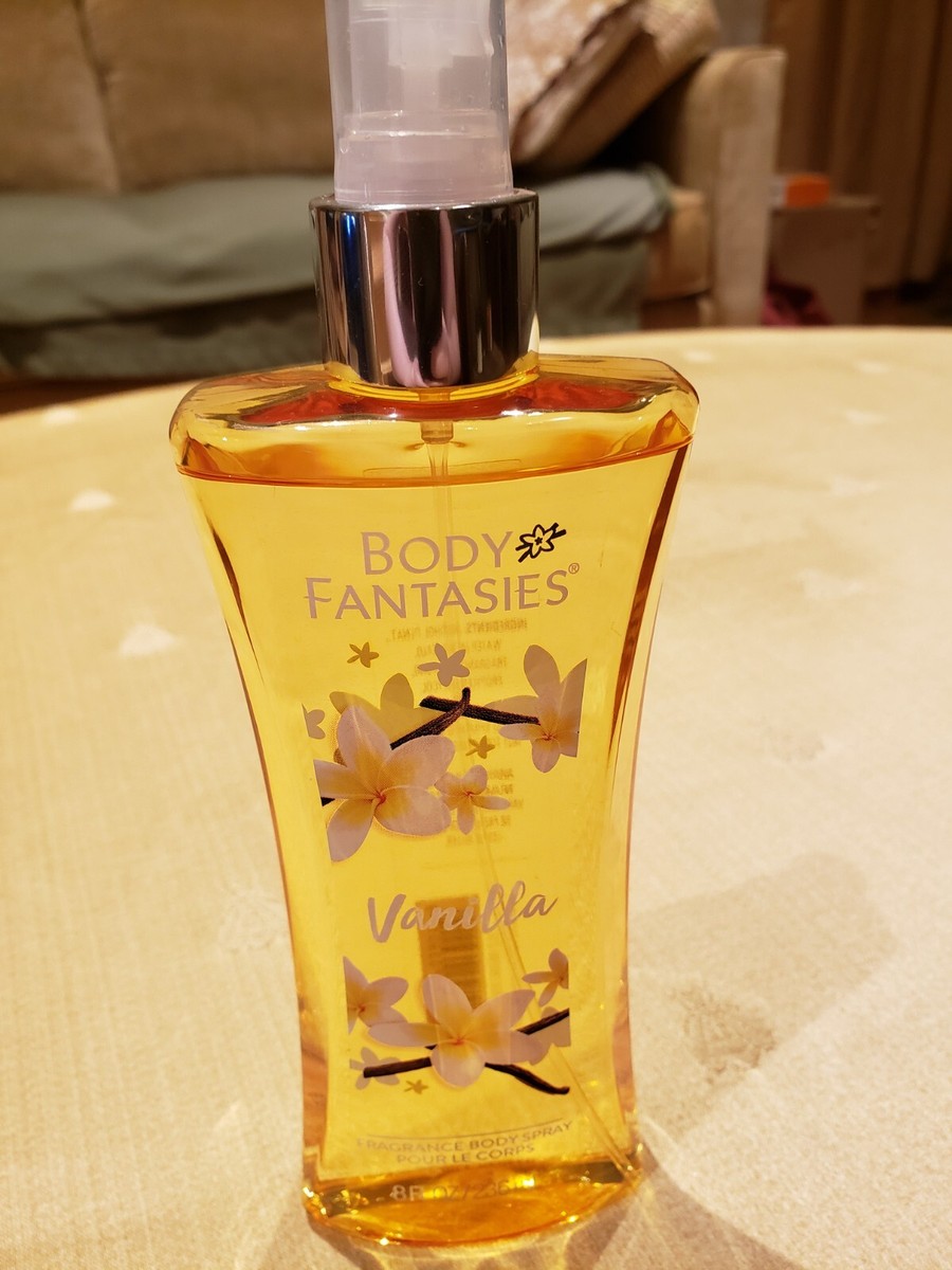 BODY FANTASIES Signature Fragrance Body Spray, Vanilla, 8oz/236ml