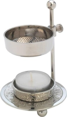 Incense Resin Burner Dhoop Dhuni Burners Sambrani Dhoop For Home & Temple Prayer
