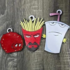 Aqua Teen Christmas Ornament Set Adult Christmas Cartoon Shake Frylock Meatwad