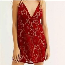 Free People Women's Dangerous Love Mini Dress, Size 4