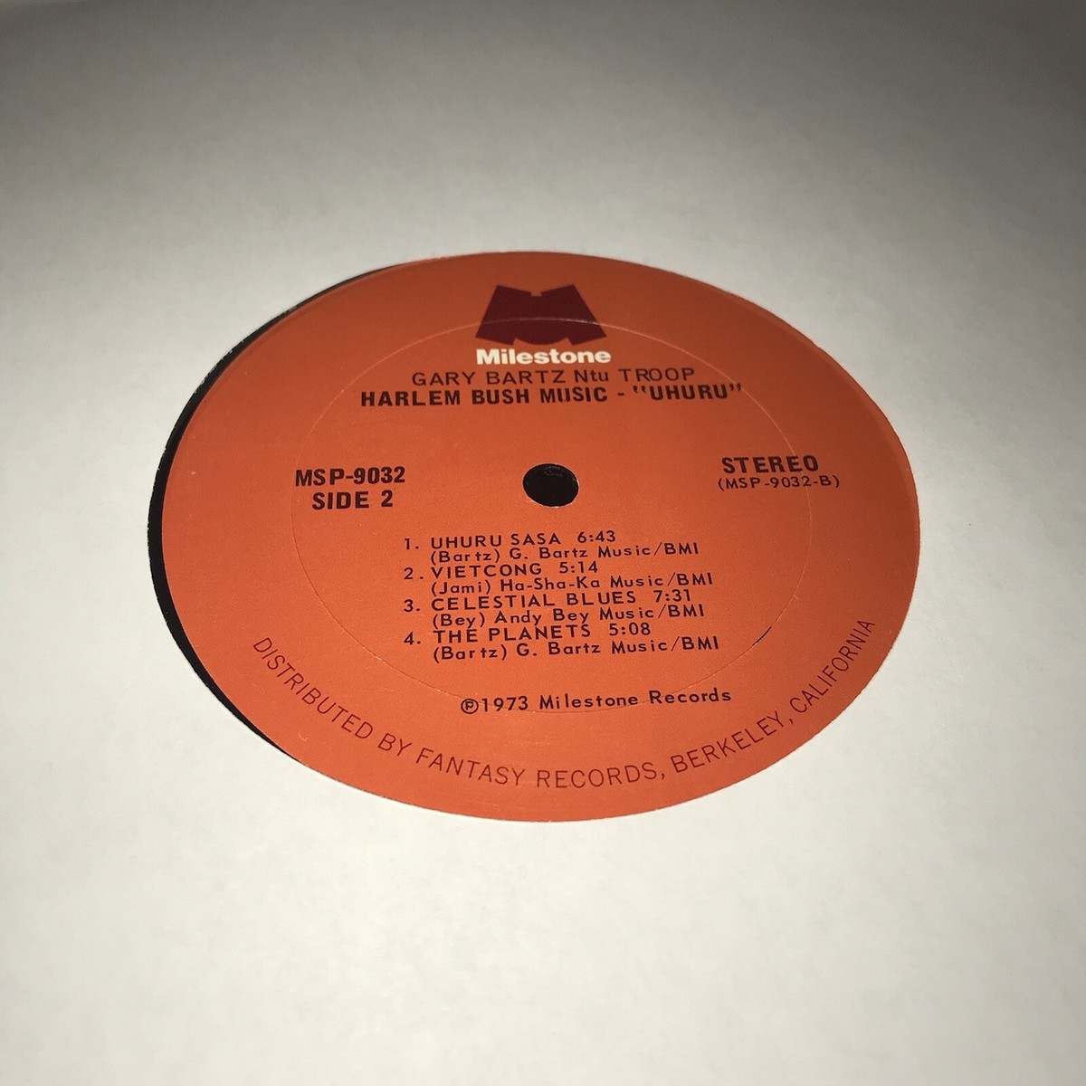 【希少プリント】 Gary Bartz NTU Troop - Uhuru Gary Bartz NTU Troop - Harlem Bush Music (Uhuru) - Jazz Dispensary