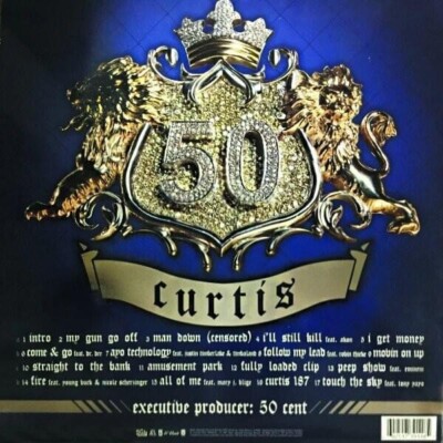 【レア盤】未開封・シールド 50 CENT / CURTIS 2枚組 見開きJK 50 Cent Curtis Album CD 2007 Explicit Shady Records Aftermath G
