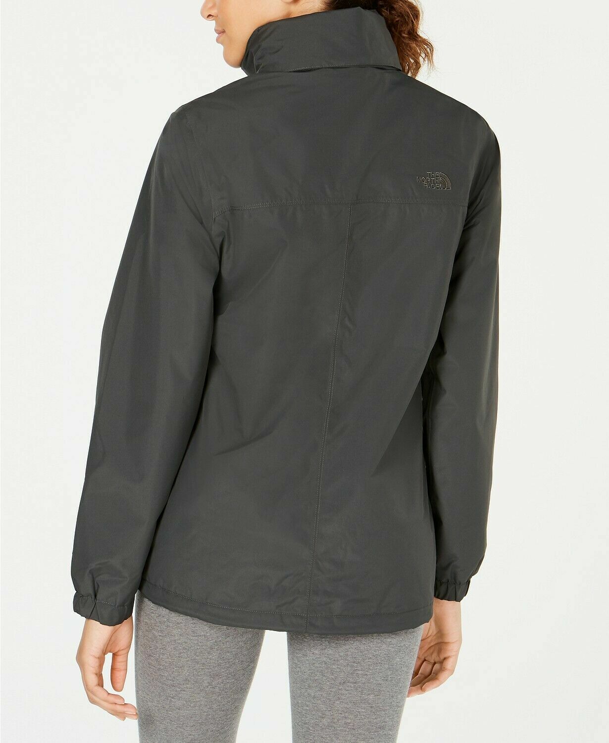 The North Face Louisa Fleece-Lined Rain Jacket, Gray Xs