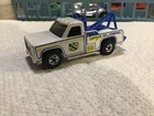 HOT WHEELS BLACK WALL WRECKER LARRY'S 24 HR TOWING TOW TRUCK MINT! HK