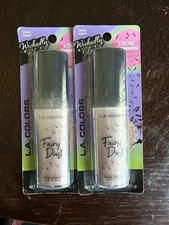 2 Pack L.A. Colors Loose Body Shimmer Fairy Dust Sugared