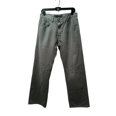 Jake Agave Jeans Men s 33x32 Green The Waterman Relaxed Straight Twill