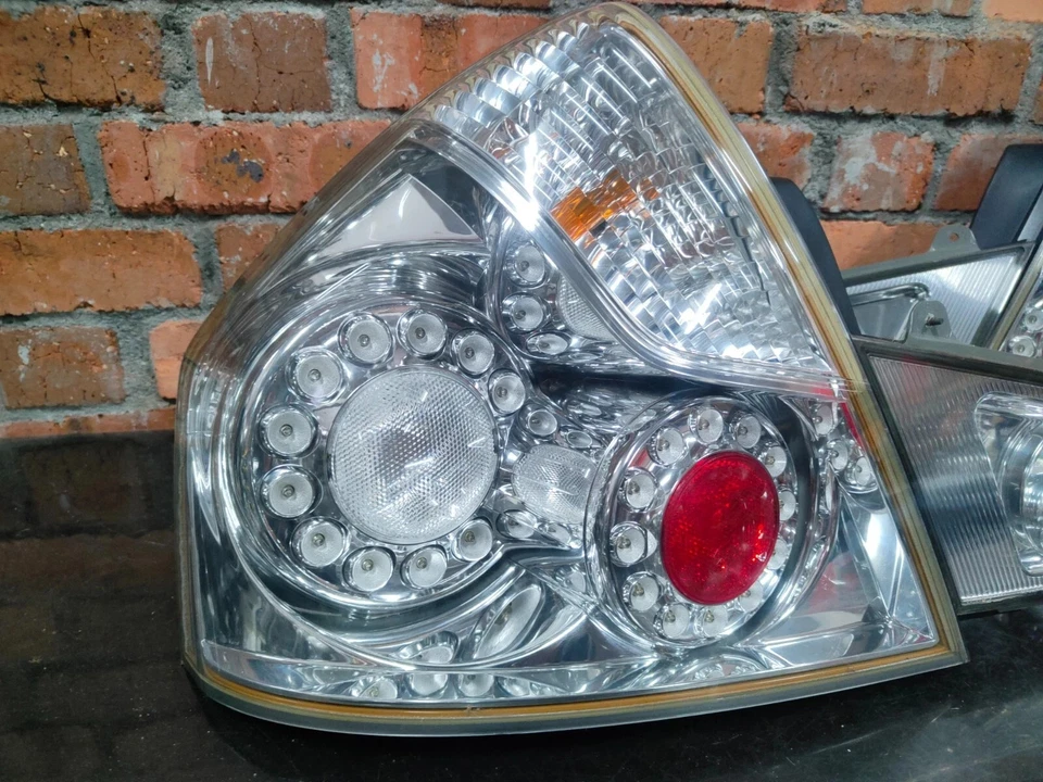 1 Juego Luces Traseras LED Luces Traseras Nissan Fuga Y50 Infiniti M35 M45 MODELO TEMPRANO Foto 4 de 4