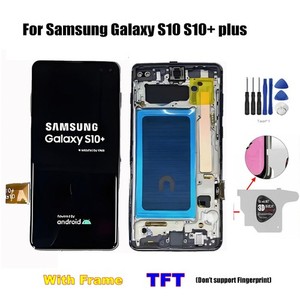Écran LCD Tactile De Remplacement Pour Samsung S10 Plus - Gris Avec Outils