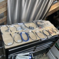 Industrial PLC Processor Cables Lot of 14 RS-232 SAASM Trillium