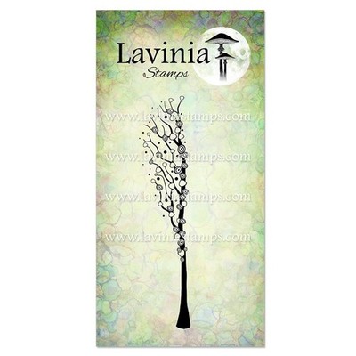 Lavinia Stamps, clear stamp - Silversong Willow Left