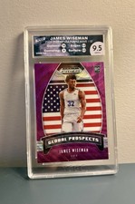 Panini Prizm Draft Picks James Wiseman Global Prospects Purple Wave Rookie #97