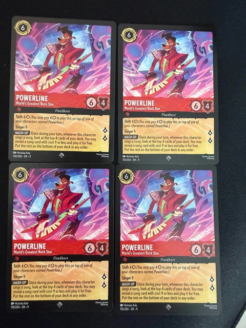 Powerline World's Greatest Rock Star - 110/204 - PLAYSET Lorcana