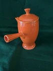 Fiesta Demitasse Coffee Pot With Lid Red Vintage Excellent 1935-1942 Beautiful