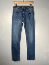 J Brand Kane Mens Slim Straight Fit Jeans 29-30W French Terry Kane Roper Blue