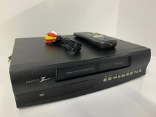 Zenith VRA412 4-Head VHS VCR Video Cassette Recorder with A/V Cable Remote