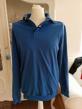 Polo uomo vintage Tommy Hilfiger taglia XL blu