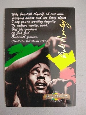 ISLAND VIBES BOB MARLEY LEGEND PARALLEL GOLD SIGNATURE SINGLE CARD SELECTION