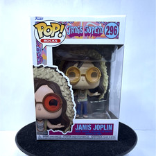 Funko Pop! Figura de música Rocks Vinyl Janis Joplin #296 2023 original abovedada
