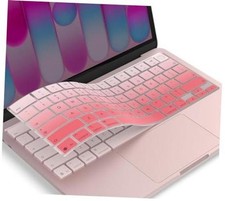 Keyboard Cover Skin Compatible with MacBook Neo 13 inch with A18 Gradual Pink