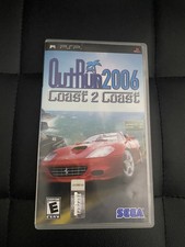 Outrun 2006 Coast 2 Coast  (Sony PSP, 2006) COMPLETE! Tested & Working! Cib Sega