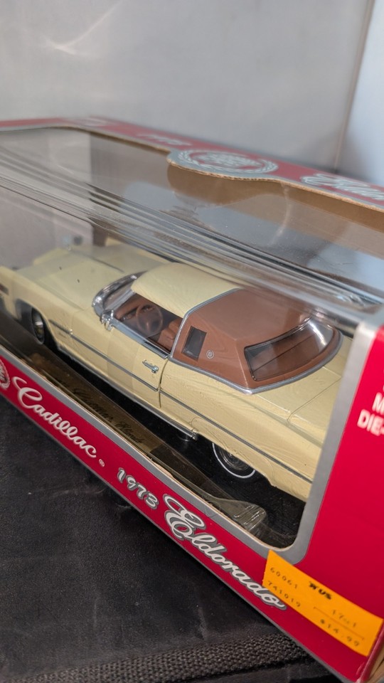 1973 Cadillac Eldorado 1:18, schwarz, Anson (Gebraucht) in Zofingen für
