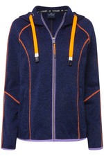 Laurasøn Sweatjacke S marine Strickfleece Ja...