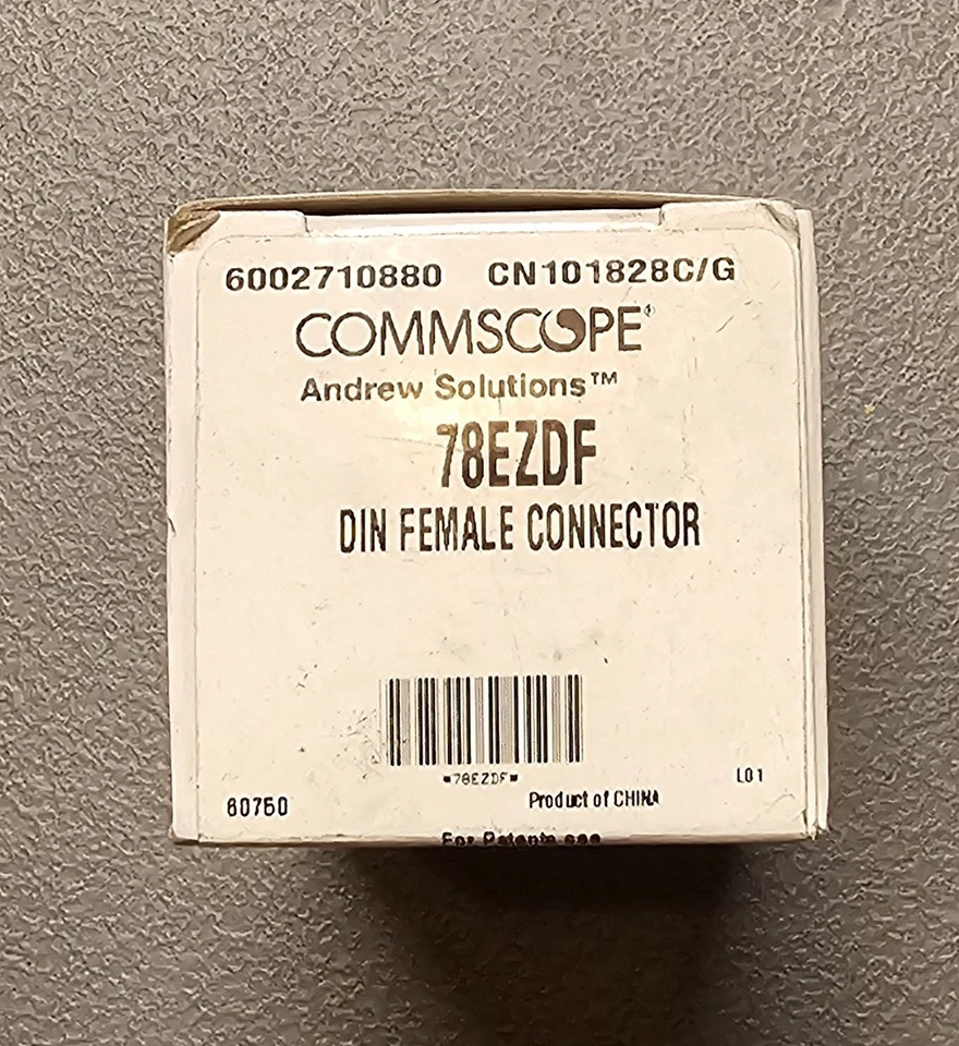 Commscope 78EZDF 7/16 DIN Female Coaxial RF EZfit Connector for AVA5-50 FXL-780 - Image 2 of 2