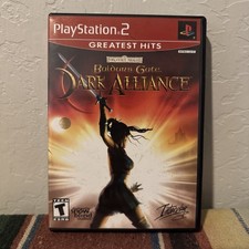 Baldur's Gate: Dark Alliance CIB Manual PS2 Tested Video Game PlayStation 2 2005