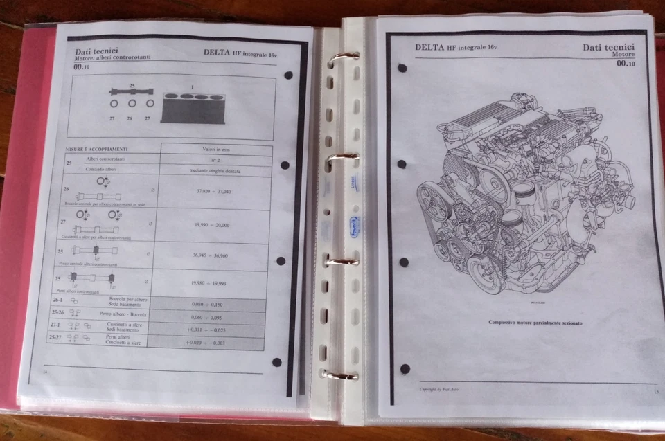 Lancia Delta 4WD COPIA Manuale Officina Riparazione - Immagine 3 di 4