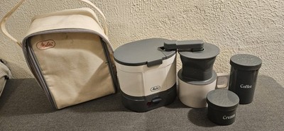 Melitta travel 1 cup personal coffee maker Model PCM-1 WORKS missing few peices