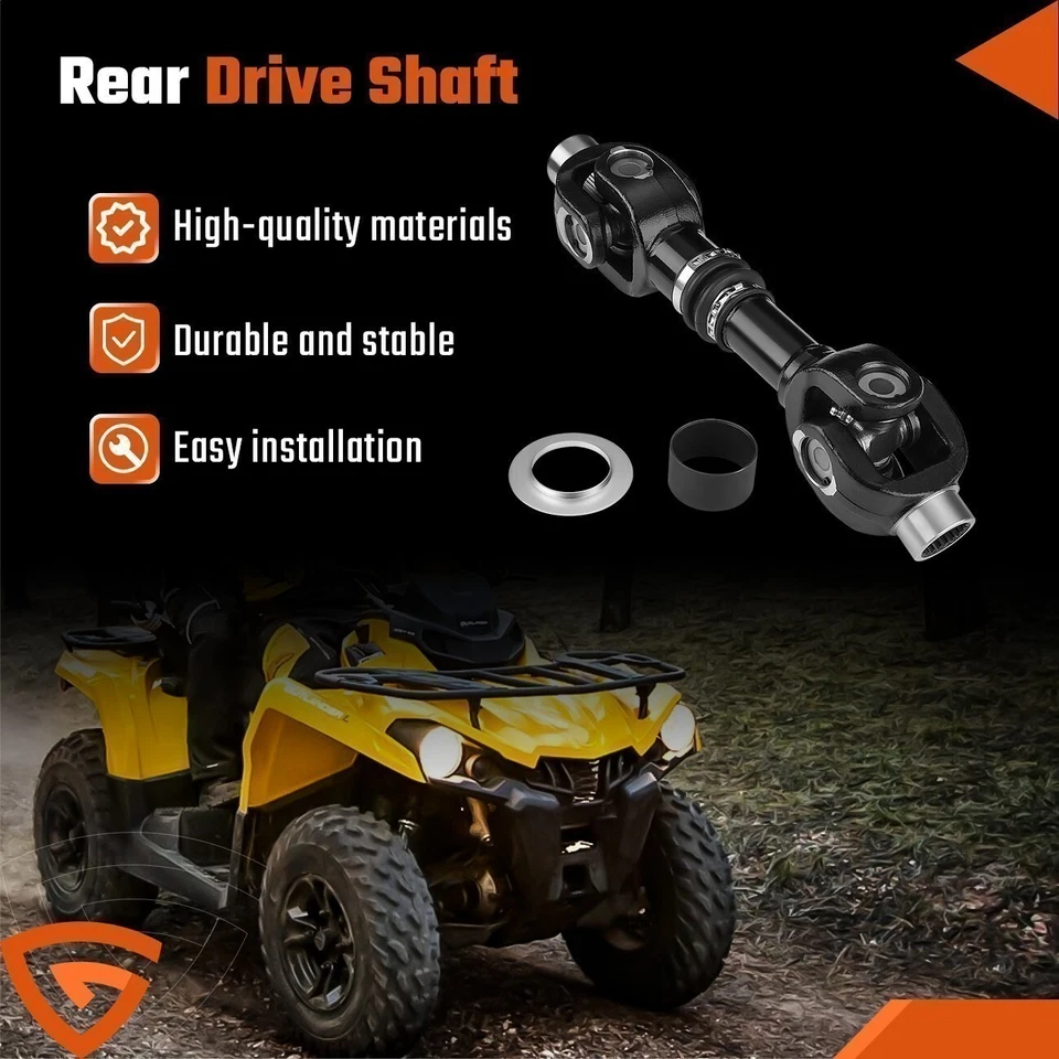 Eixo de transmissão da hélice traseira para Can-Am Outlander 570 EFI 2016-2023/Max 570 2017 - Imagem 3 de 4