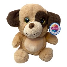 7'' Cute Brown Puppy Dog Soft Cuddly Stuffed Animal Plush Toy