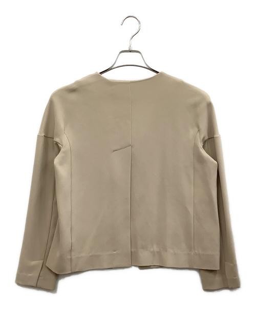 Sov.                    No collar jacket beige - image 2