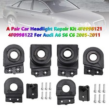 A Pair Car Headlight Repair Kit 4F0998121 4F0998122 For Audi A6 S6 C6 05-11