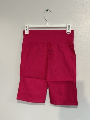 mbmfashion Bermuda Shorts Gold Button Zipper Detail Pink Black Blue Red Size M 
