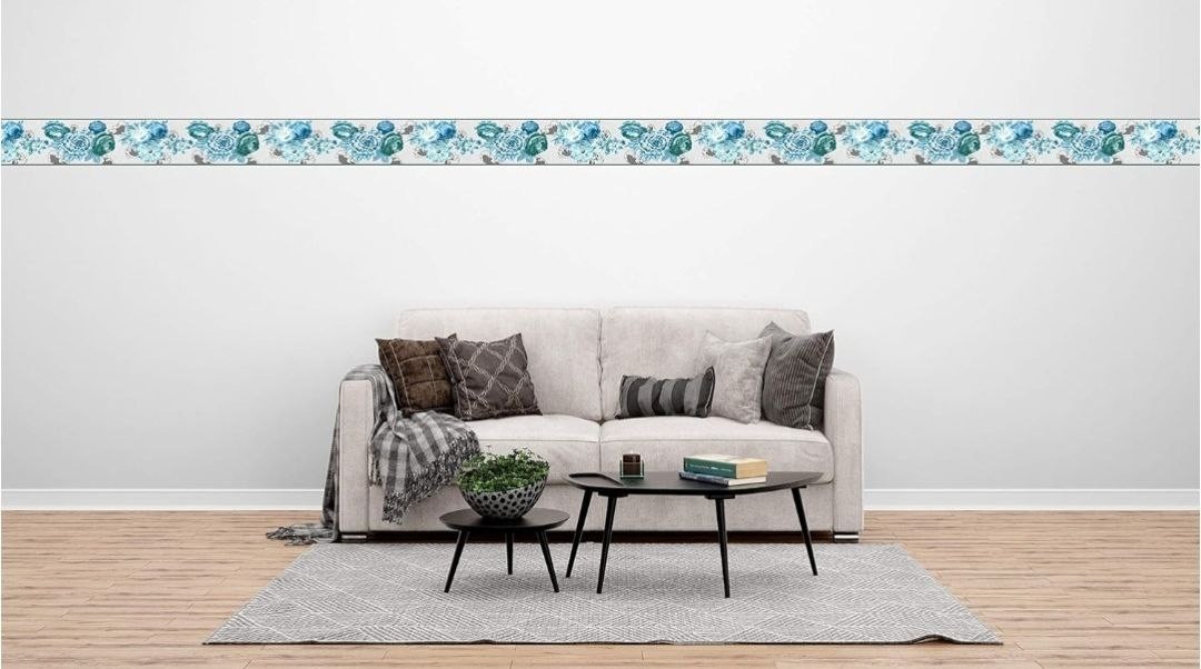 Frise murale Dundee Deco DDAZBD9035 pour masquer les imperfections des murs