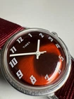 Timex Vintage 1974 Ruby Red Mercury 33MM 1605402474 Runs Good