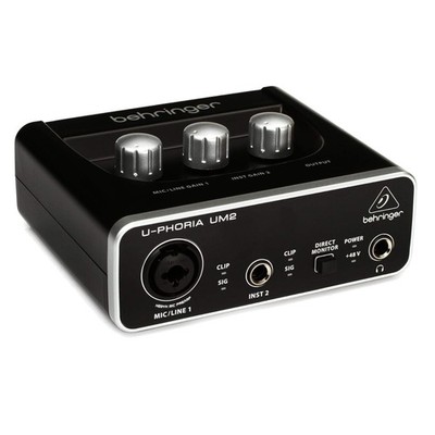 Professional-Grade UM2 USB Audio Interface with 48 kHz Precision Recording