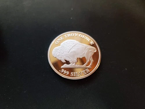 ROLL OF 20,  1 Oz ASAHI REFINING .999 FINE , BUFFALO SILVER ROUNDS