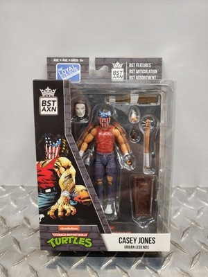 BST AXN TMNT Casey Jones Urban Legends Figure TEENAGE MUTANT NINJA TURTLES 