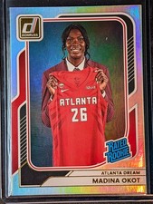 2026 Panini Donruss WNBA #97 Madina Okot Rated Rookies Holo