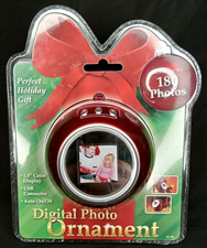 Digital Photo Christmas Ornament Holds 180 Photos Sealed NOS GPX 2012